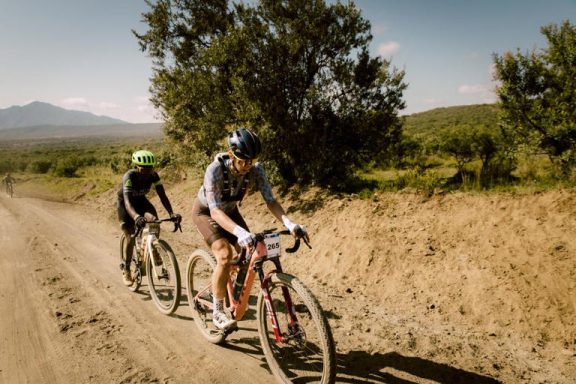 Claudette Nyirarukundo sprint to victory at Safari Gravel