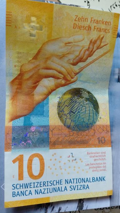 swiss francs