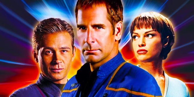 I saw a startreK the other night startreK enterprise I didnt watch next generatioN